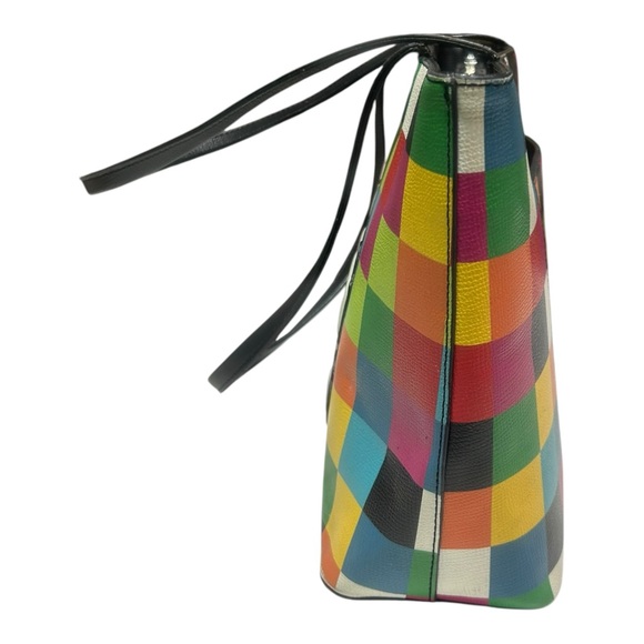 Karl Lagerfeld Blue/Black Multi Color "Karl & Cat" Tote Bag - Picture 5 of 11